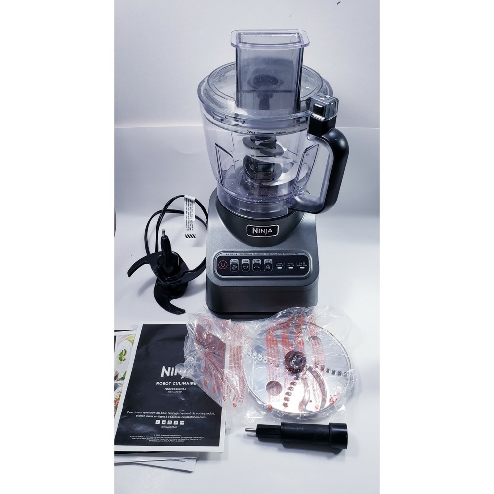 Ninja Auto IQ Food Processor BN600 Robot Culinaire 9 Cups - Works